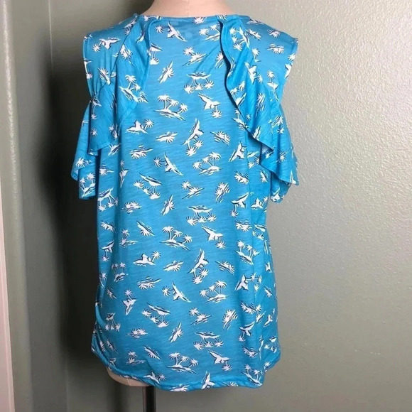 🌸NEW🌸 JUICY COUTURE Cold Shoulder Top - Picture 3 of 6